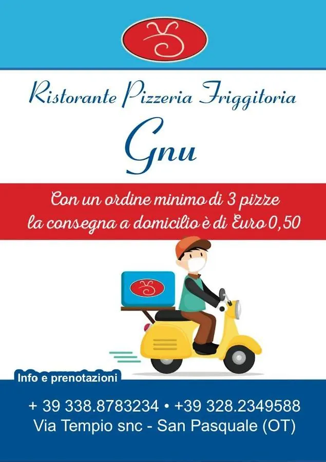 Bed & Breakfast Hotel Dello Gnu San Pasquale Italy